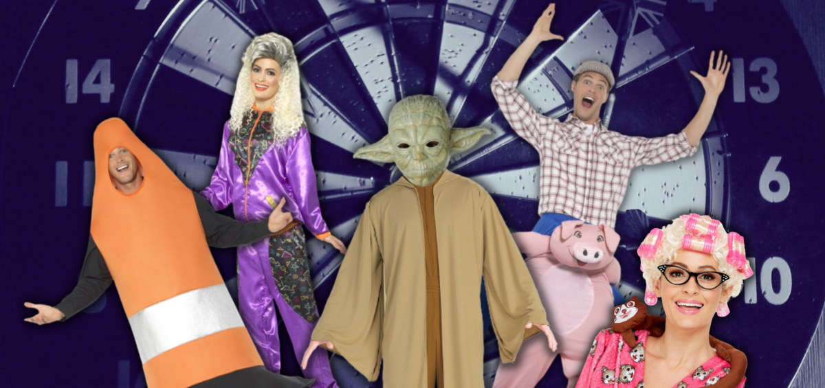 Fancy dress hot sale darts ideas