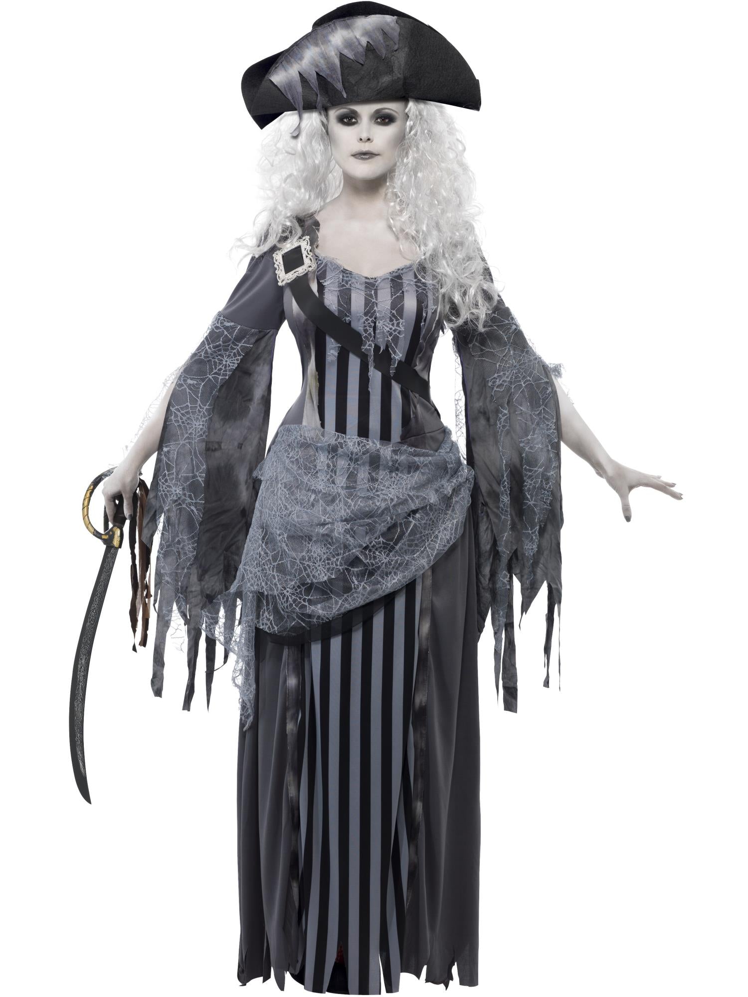 Ghost Ship Princess Costume – Smiffys - Main Image