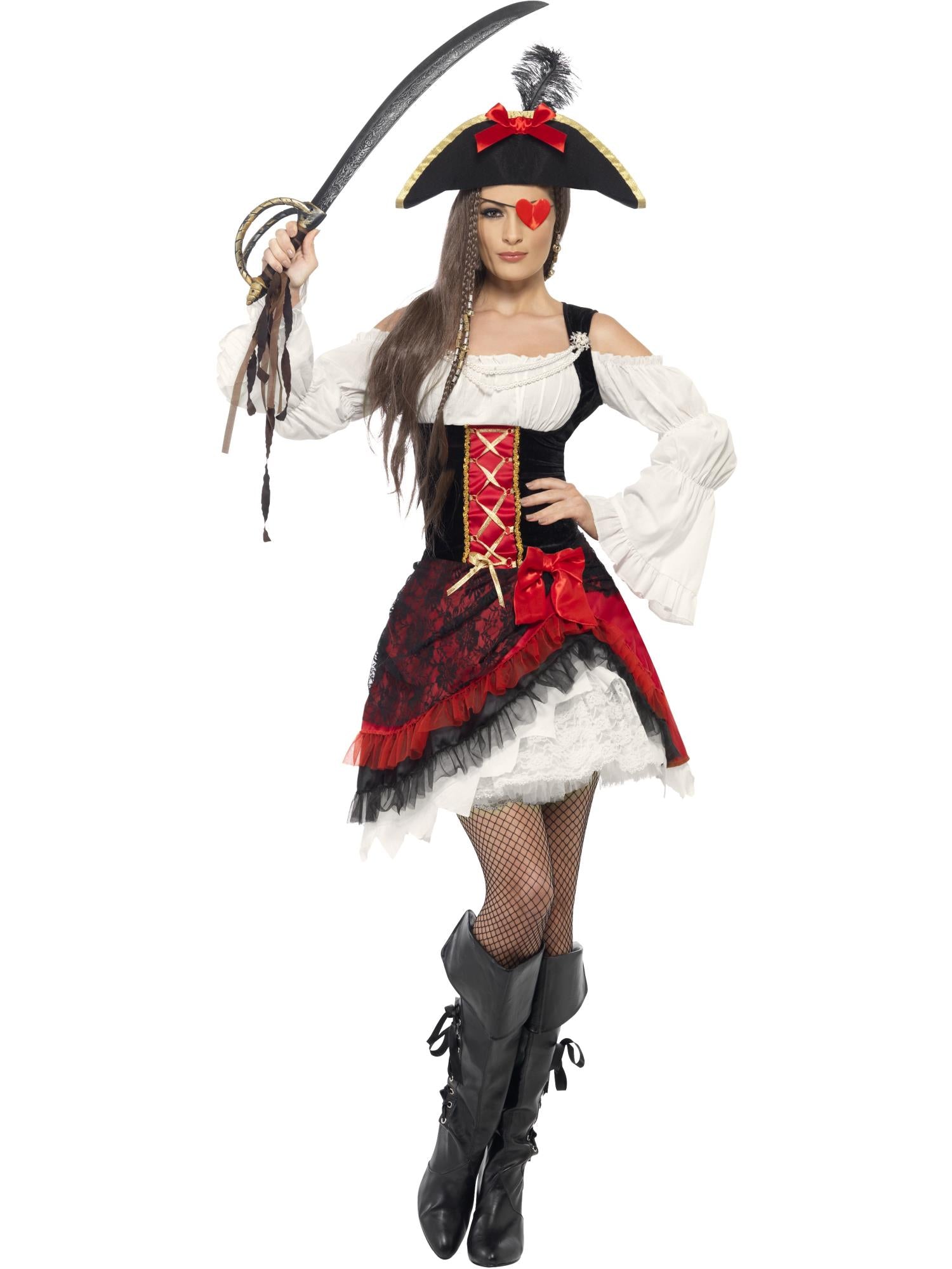 pirates dress code for ladies Emerald Pirate Costume