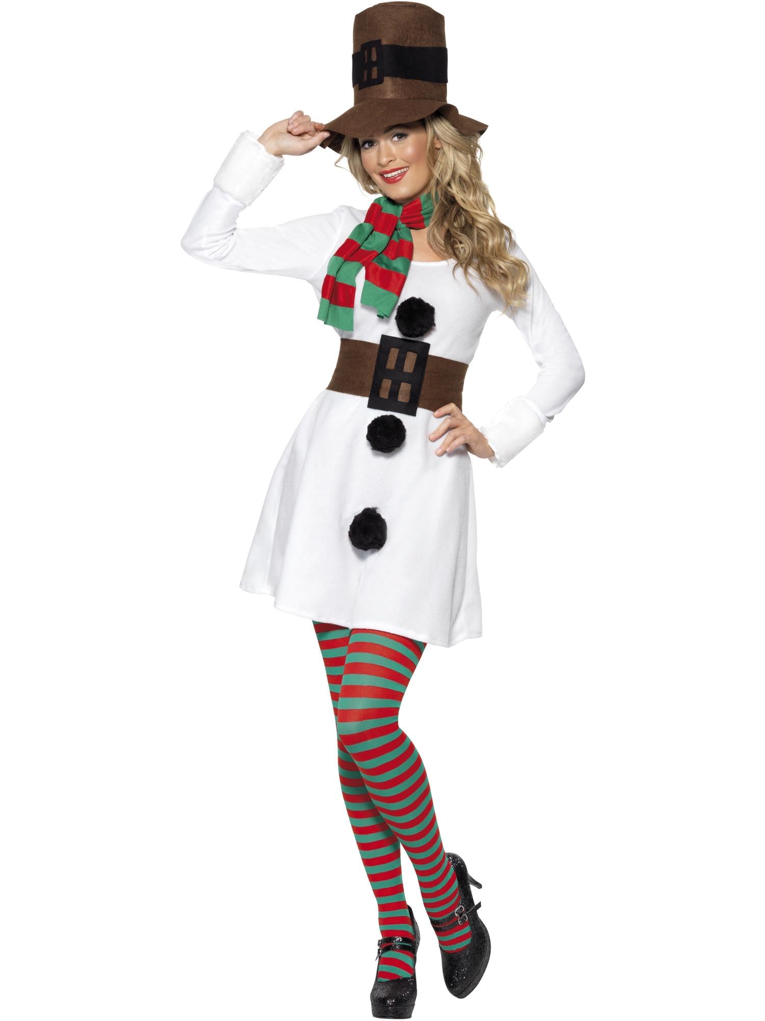 Miss Snowman Costume Smiffys Miss Snowman Costume Smiffys