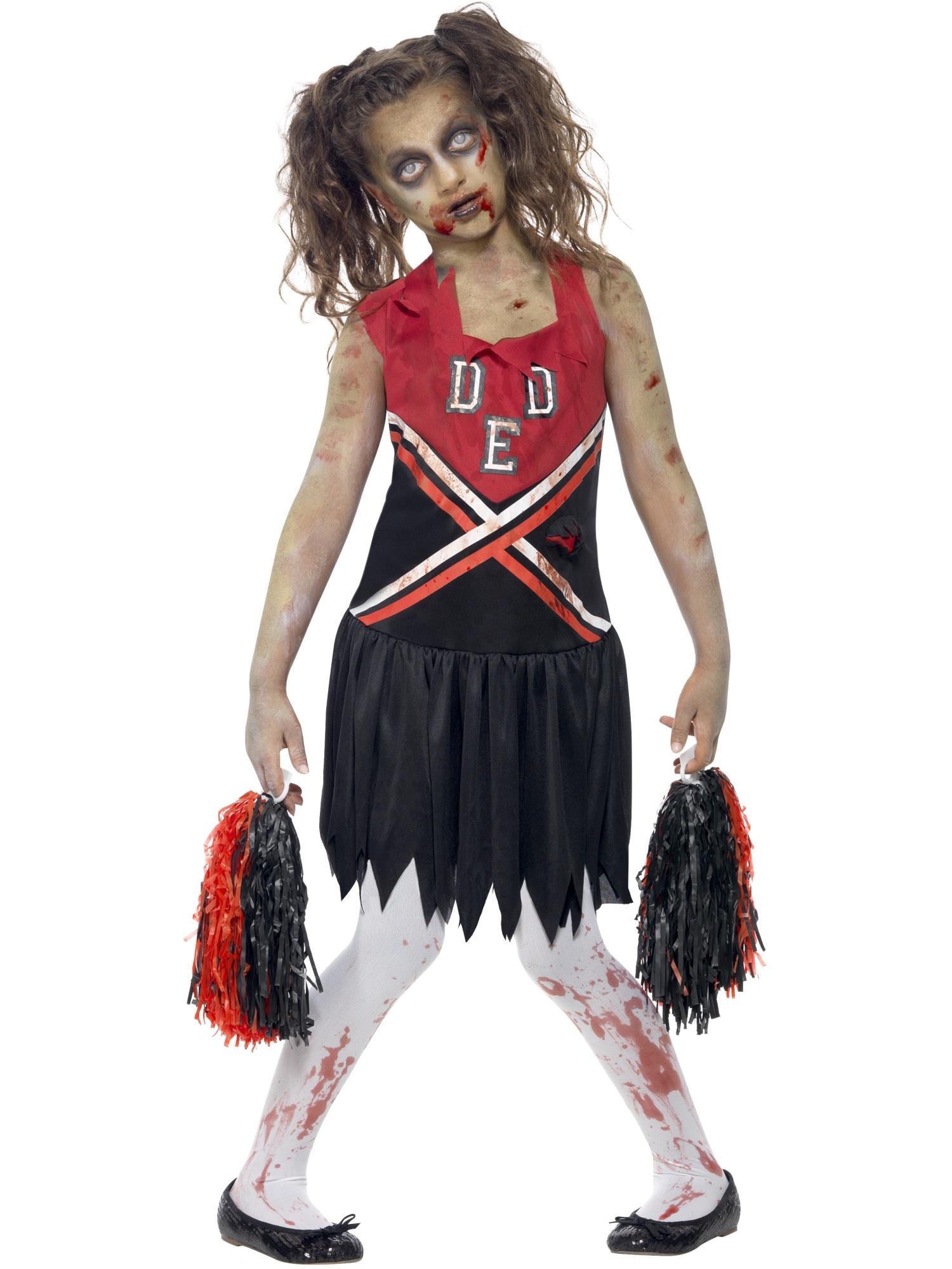 Zombie Cheerleader Child Girl's Costume – Smiffys