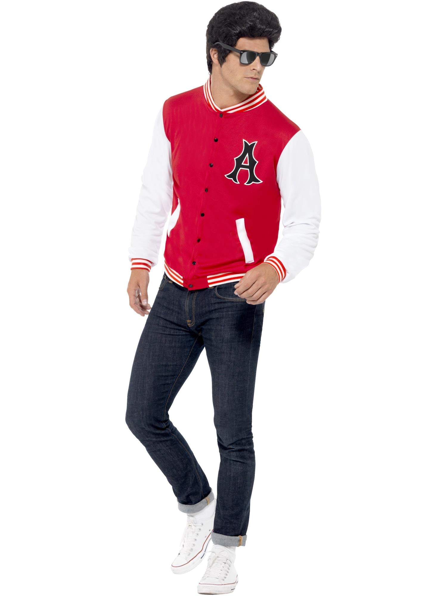 50s College Jock Letterman Jacket – Smiffys