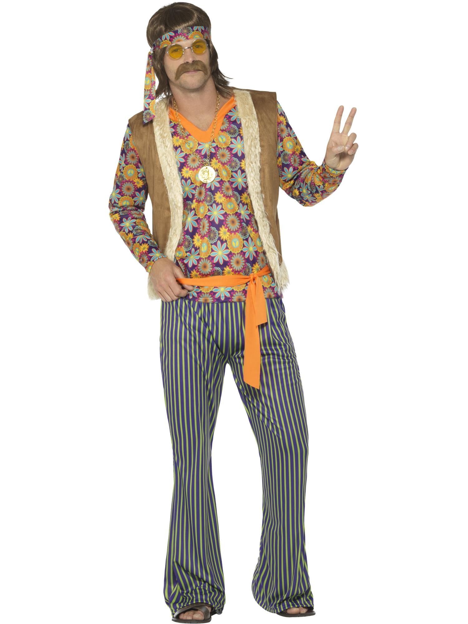 60s Singer Costume, Male – Smiffys - Main Image