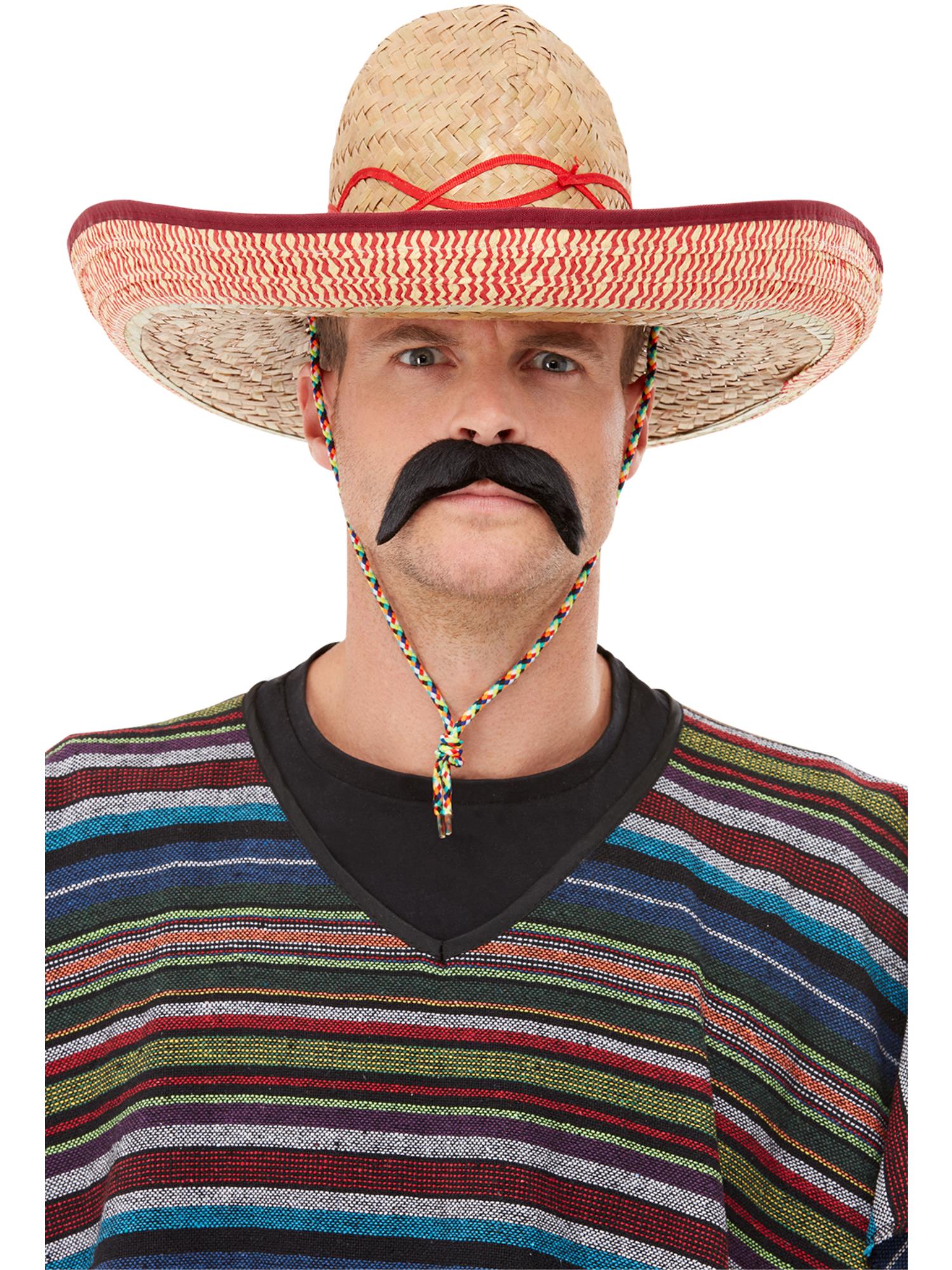 Sombrero Straw Hat, Brown – Smiffys