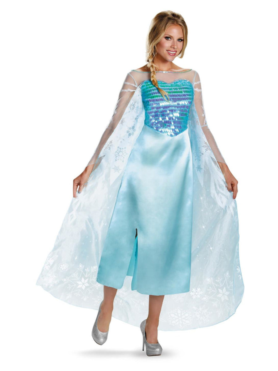 Women's Disney Elsa Frozen Travelling Classic Costume