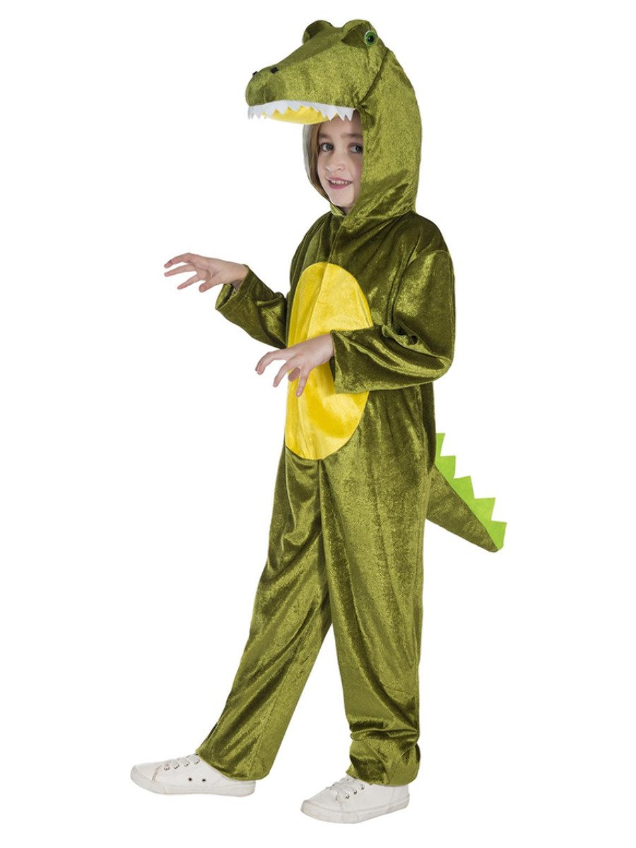Child Crocodile Costume Side