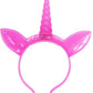 LED Light Up Unicorn Head Boppers, Assorted
