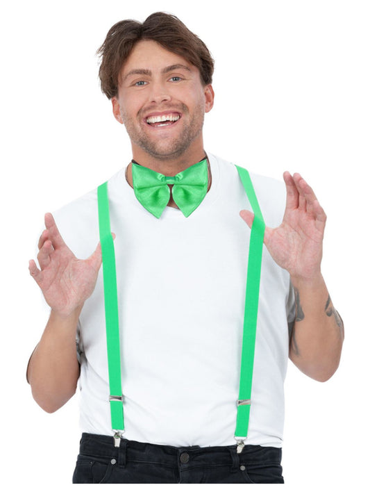 Bow Tie & Braces Kit, Green