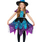 Deluxe Moon & Stars Light Up Witch Costume