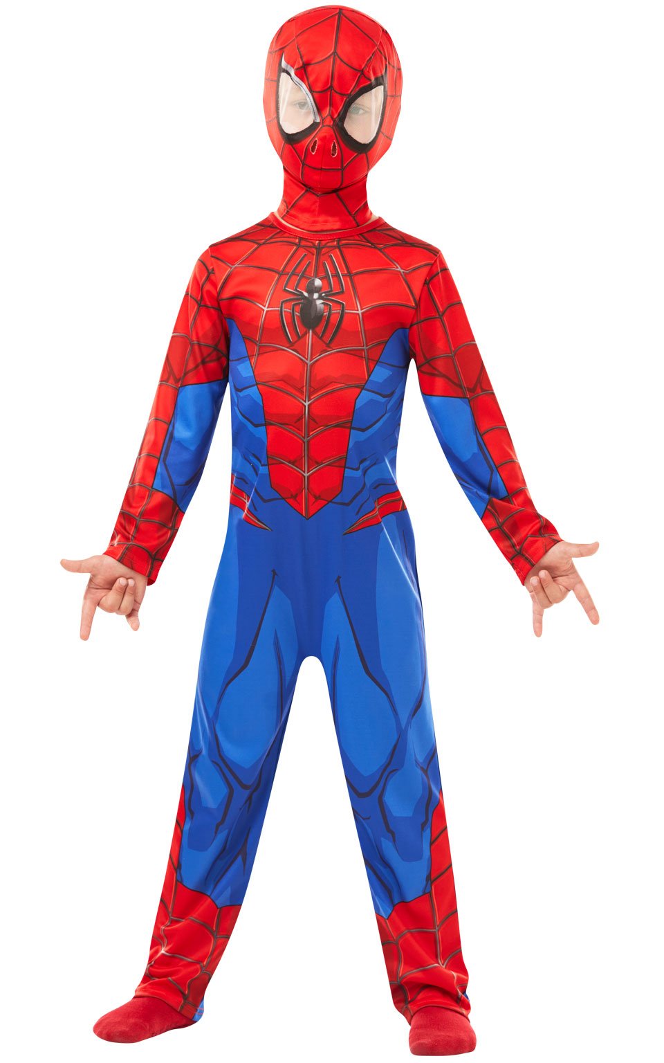 Boys Spiderman Costume – Smiffys - Main Image