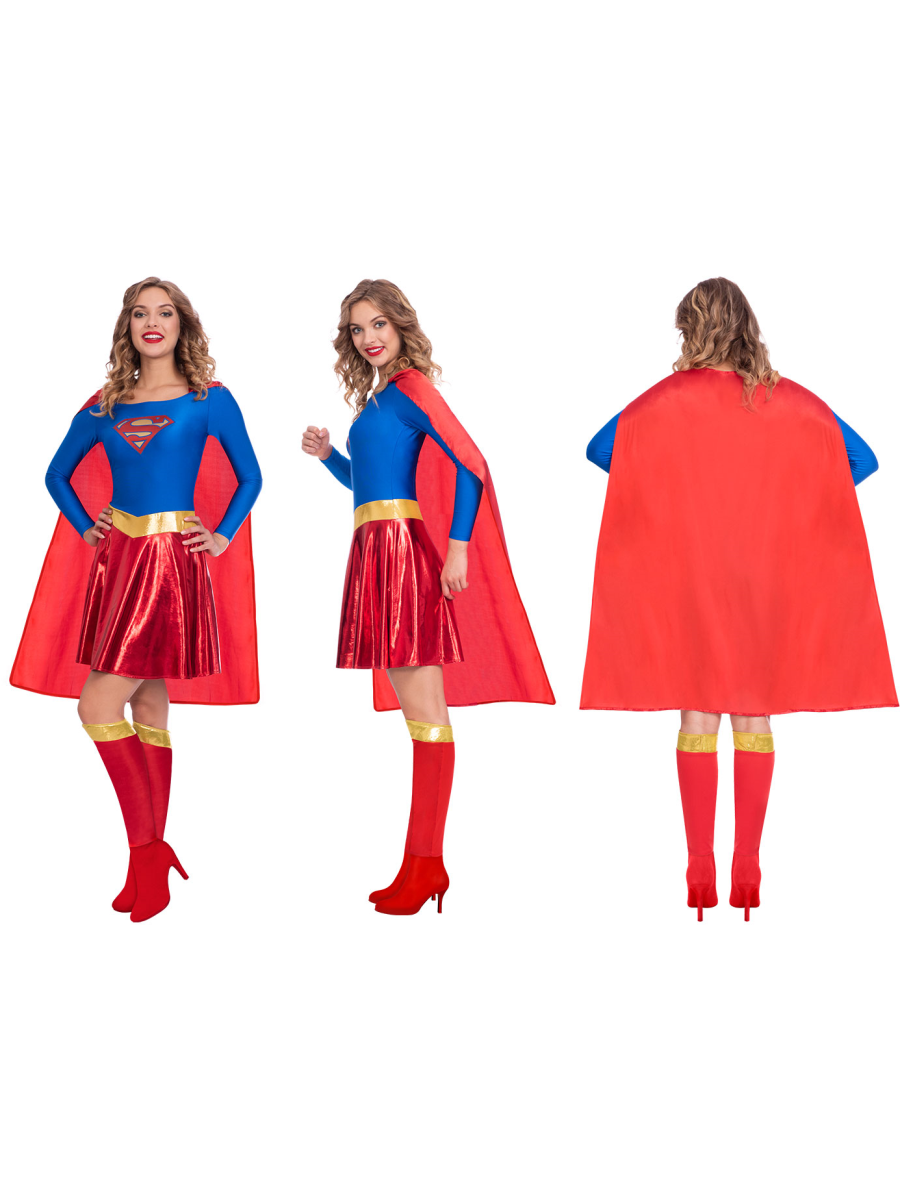 Supergirl Classic Womens Costume