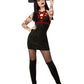 Fever Satanic Witch Costume, Black Alternate