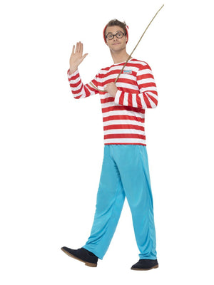 Mens Where's Wally? Costume