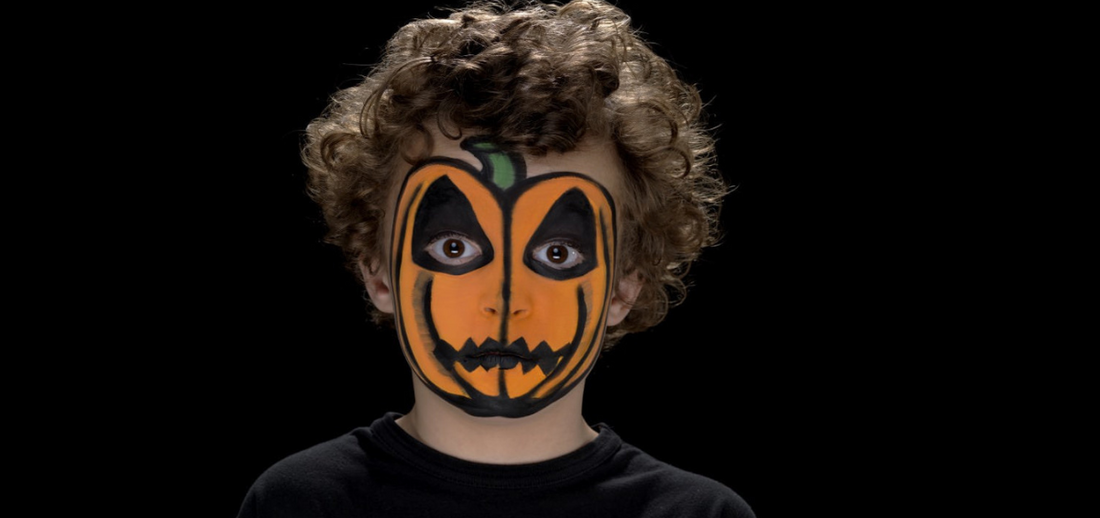 Pumpkin Children’s Halloween Face Paint
