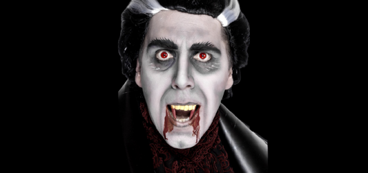 Vampire Face Paint Halloween Make-up Tutorial