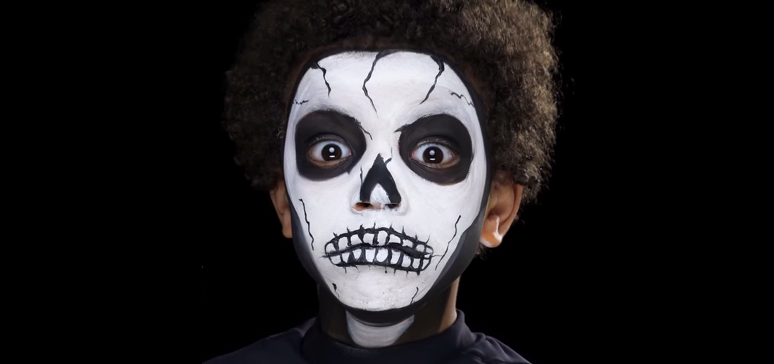 Skeleton Children’s Halloween Face Paint