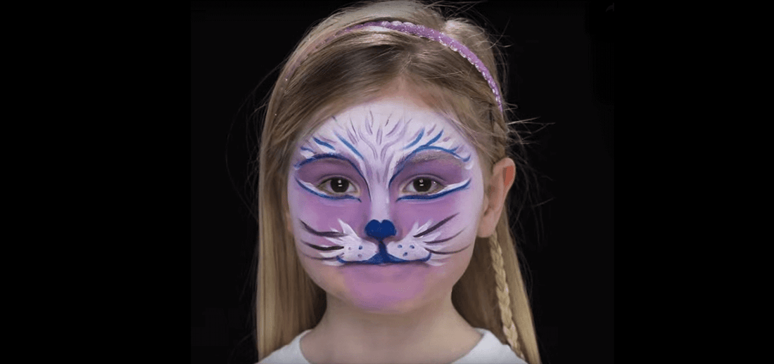 Children’s Cat Face Paint Tutorial