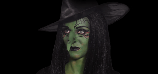 Scary Witch Face Paint Halloween Make-up Tutorial