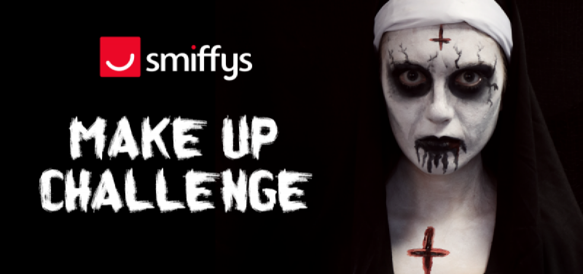 Scary Nun make up tutorial for Halloween