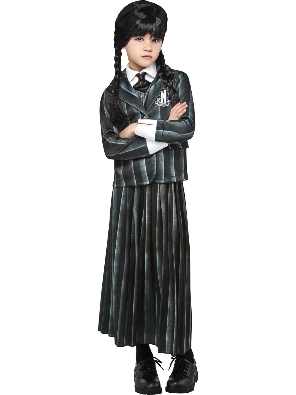 Wednesday Addmas School Uniform Costume