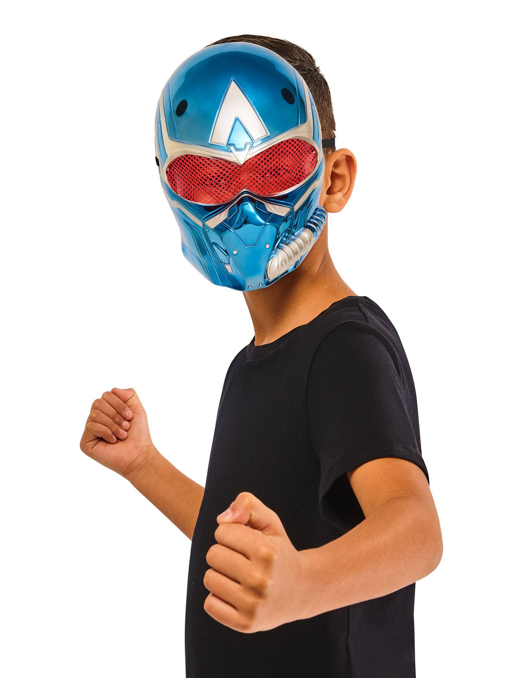 Kids Captain America Brave New World Full Metallic Mask