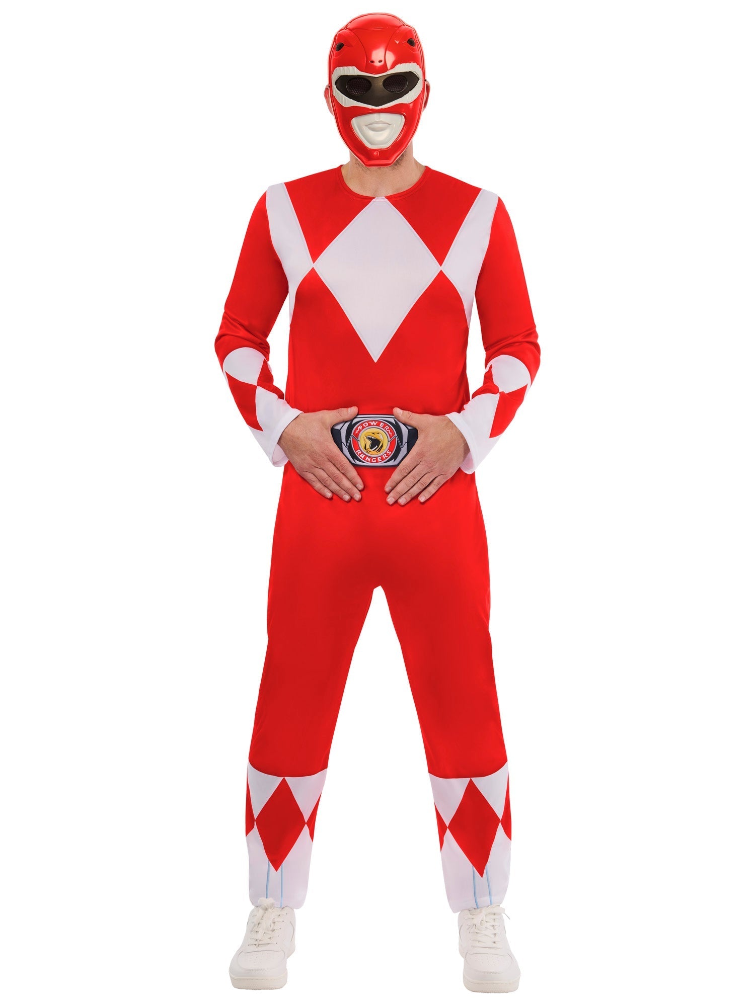 Adult Mighty Morphin Red Power Ranger Costume