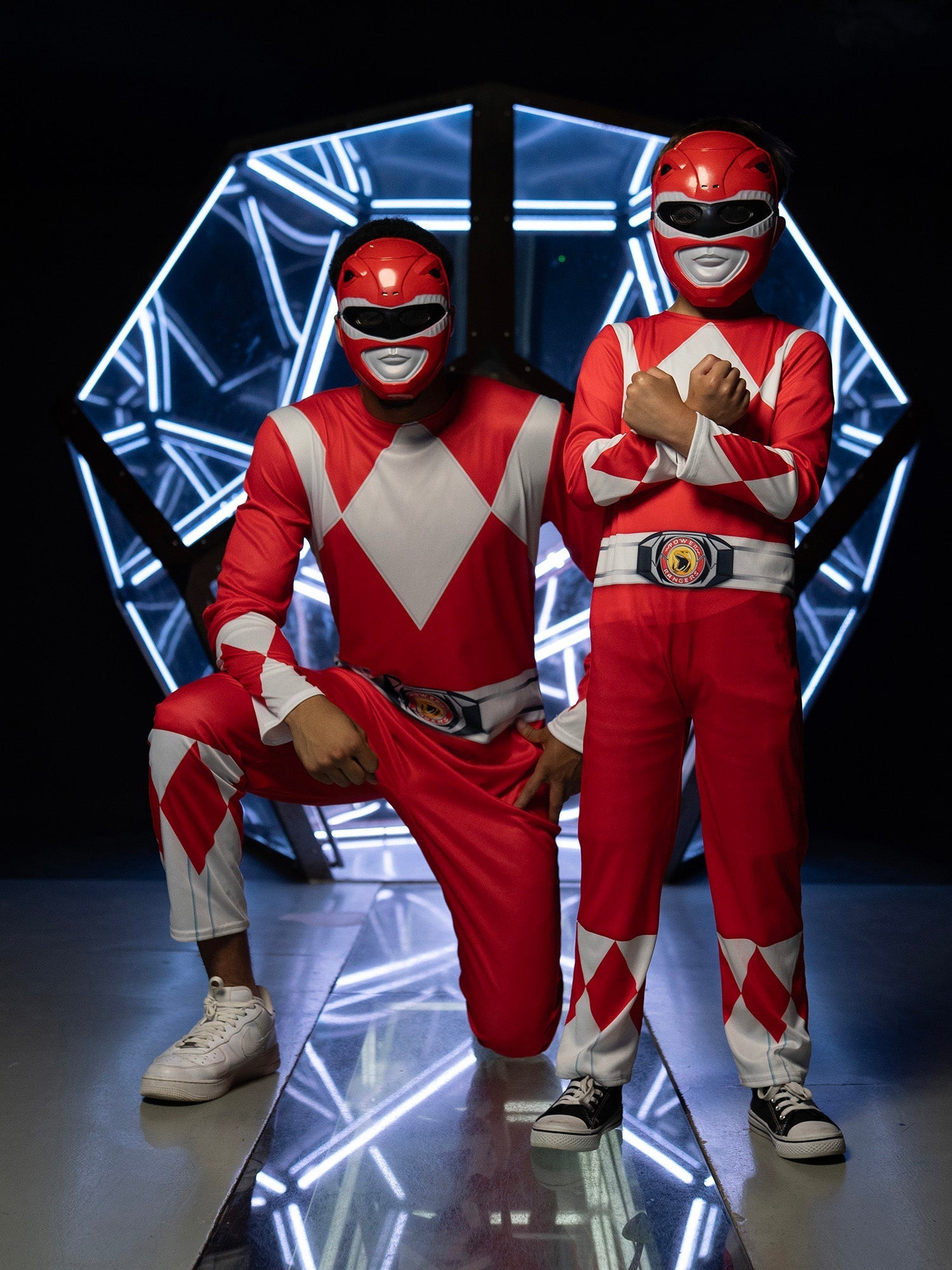 Adult Mighty Morphin Red Power Ranger Costume