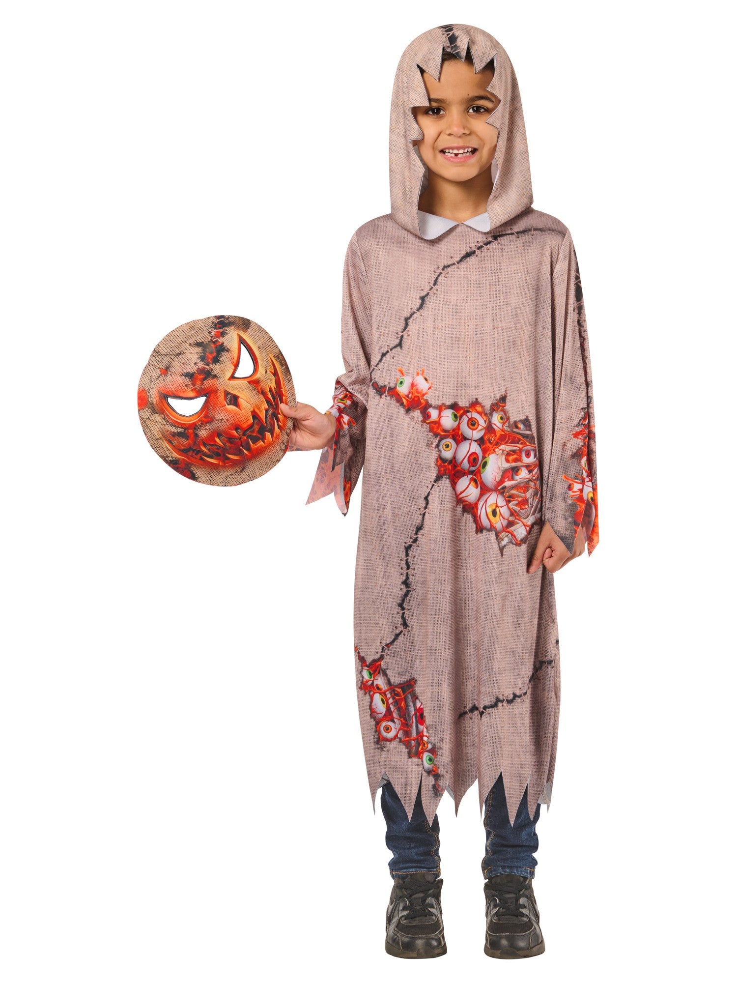 Kids Pumpkin Goblin Costume