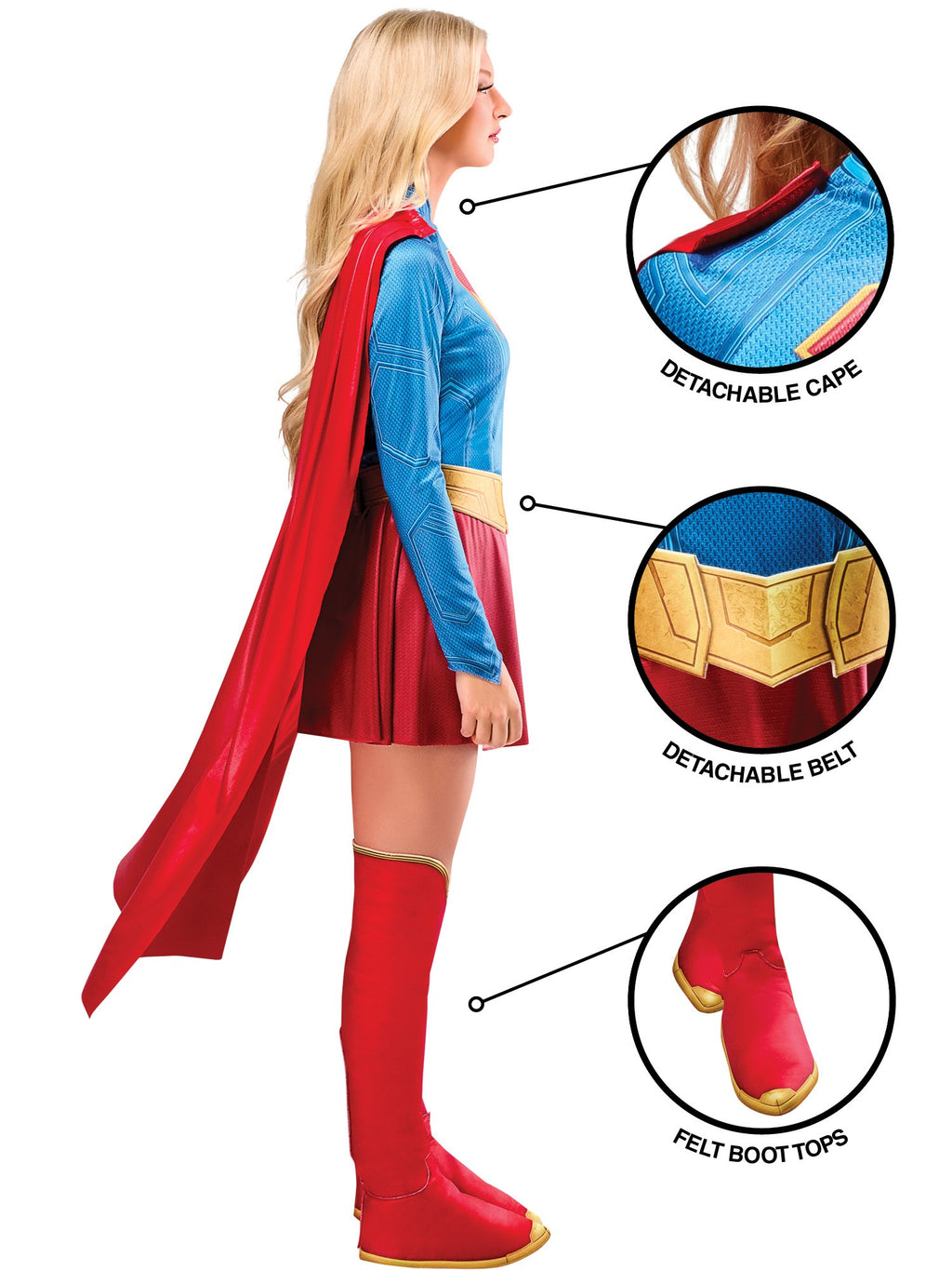 Supergirl Deluxe Womens Costume