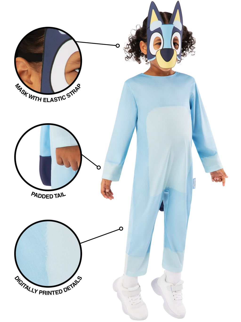Bluey Costume with Mask