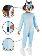 Bluey Costume with Mask