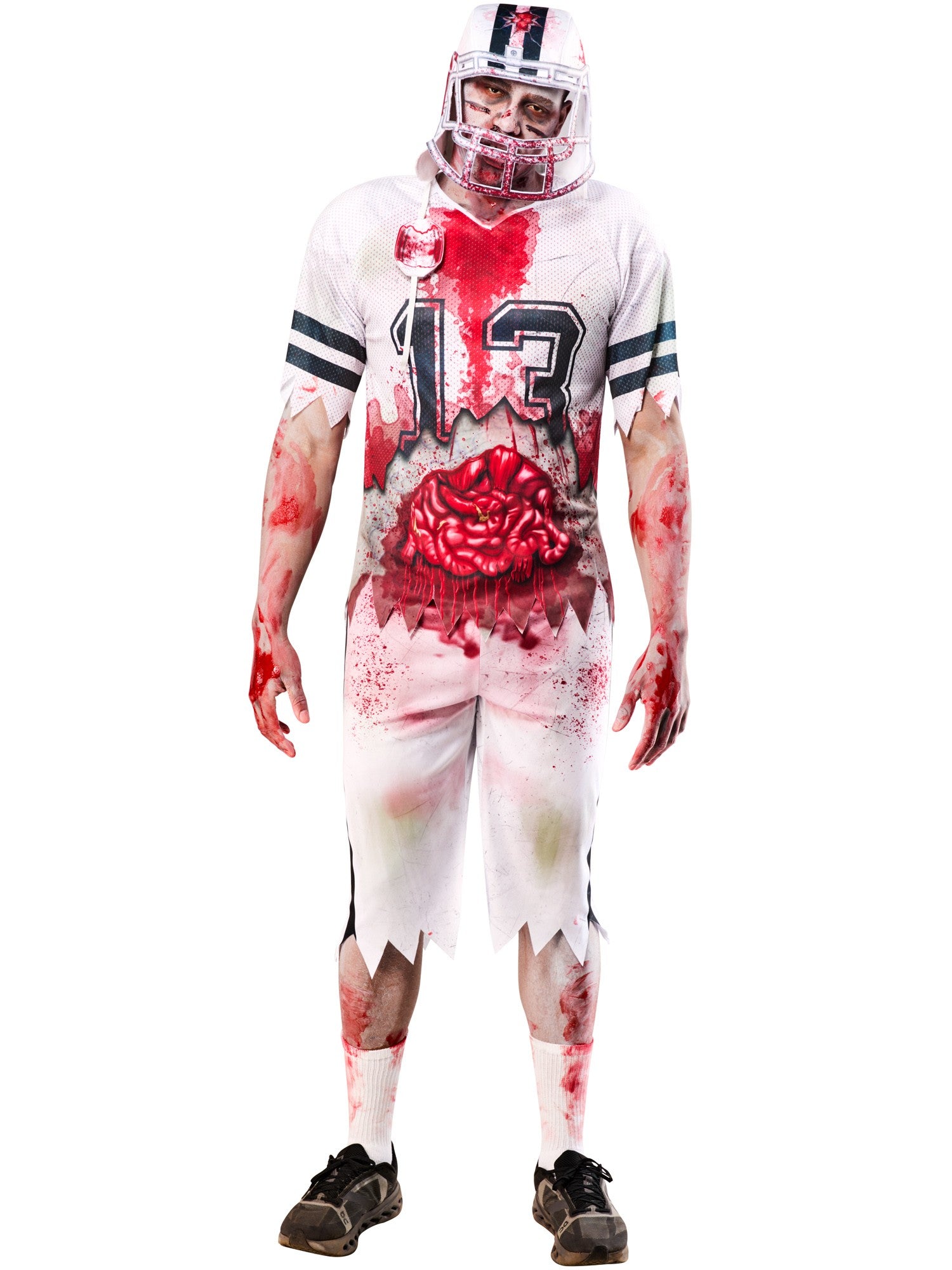 Zombie American Footballer Adult Costume