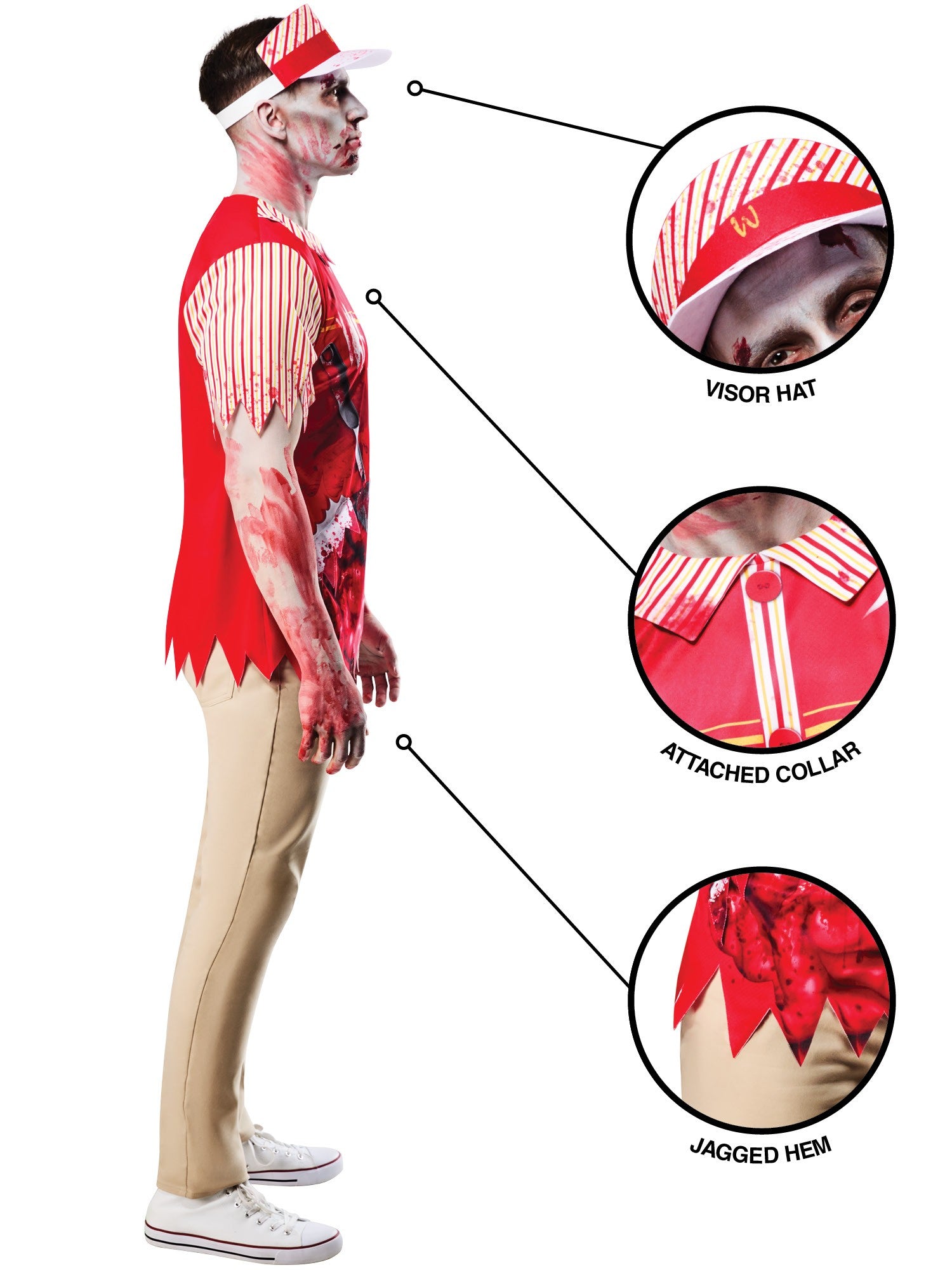 Zombie Burger Adult Costume