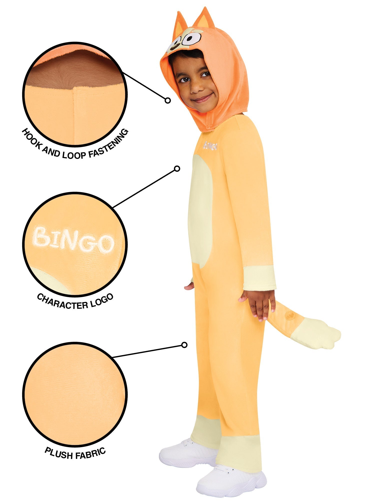 Bingo Deluxe Kids Costume