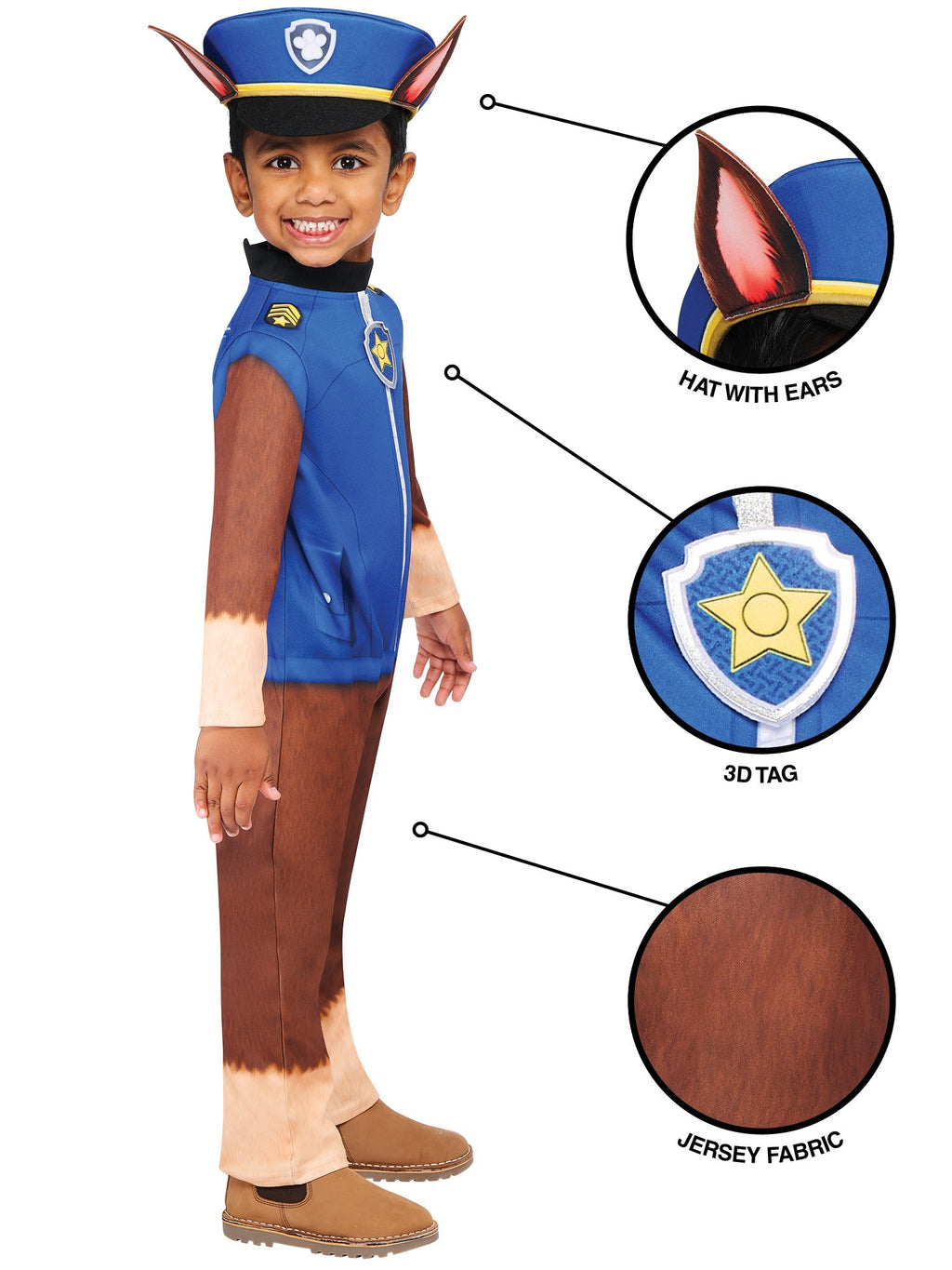 Chase Paw Patrol Toddler Costume