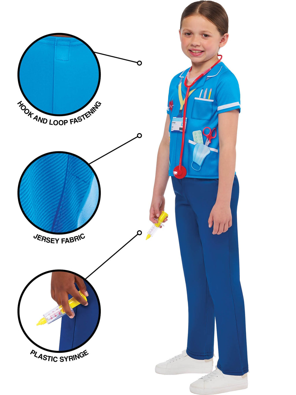 Modern Nurse Kids Costume