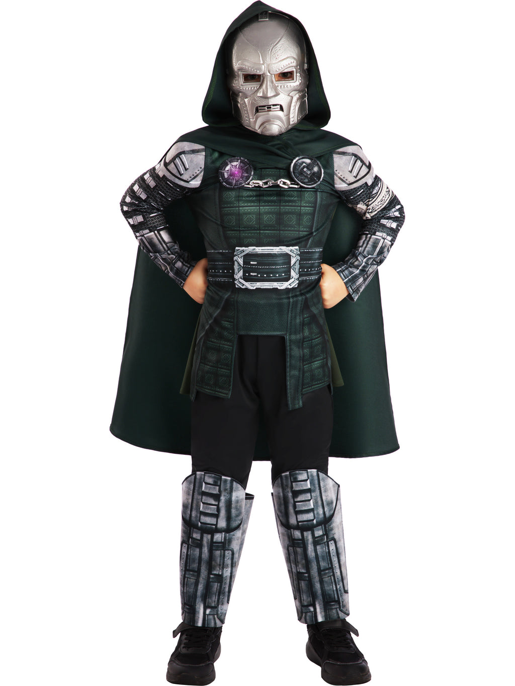 Avengers Doomsday Dr Doom Deluxe Costume Kids