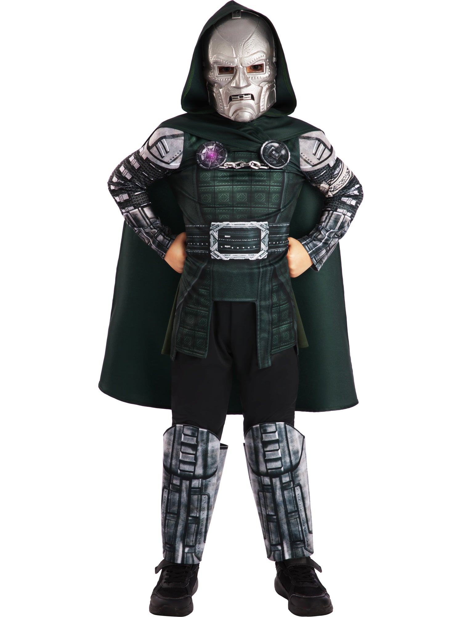 Avengers Doomsday Dr Doom Deluxe Costume Kids