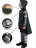 Avengers Doomsday Dr Doom Deluxe Costume Kids