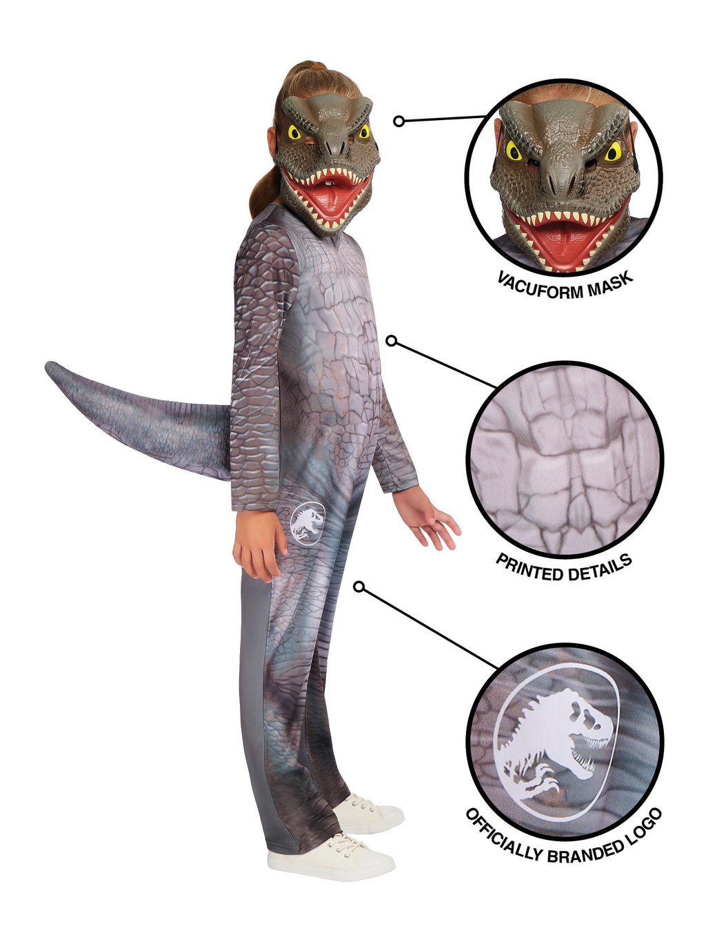 T-Rex Dinosaur Kids Costume