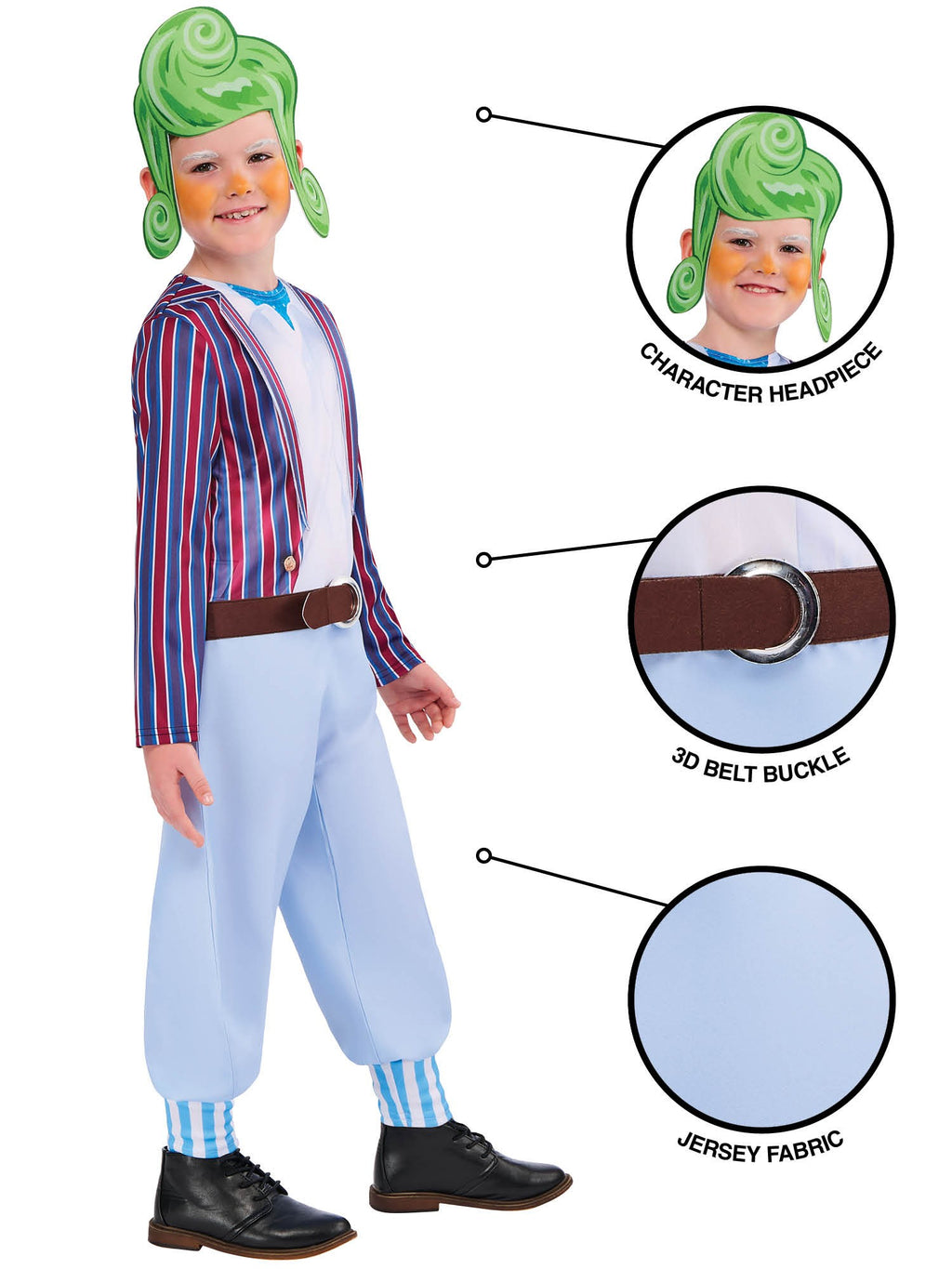 Oompa Loompa Kids Costume