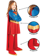 Supergirl Deluxe Kids Costume