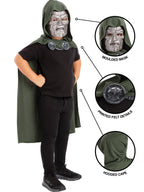 Avengers Doomsday Dr Doom Mask And Cape Set Kids