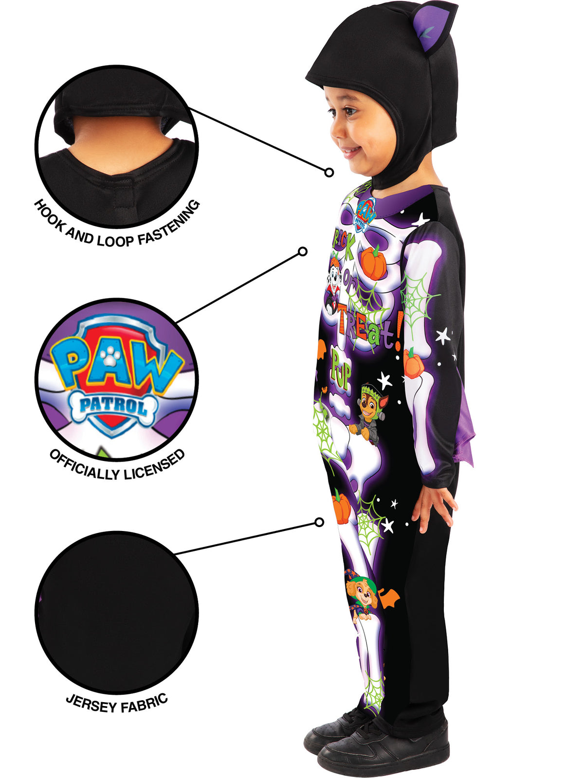 Paw Patrol Bat Trick or Treat Kids Costume