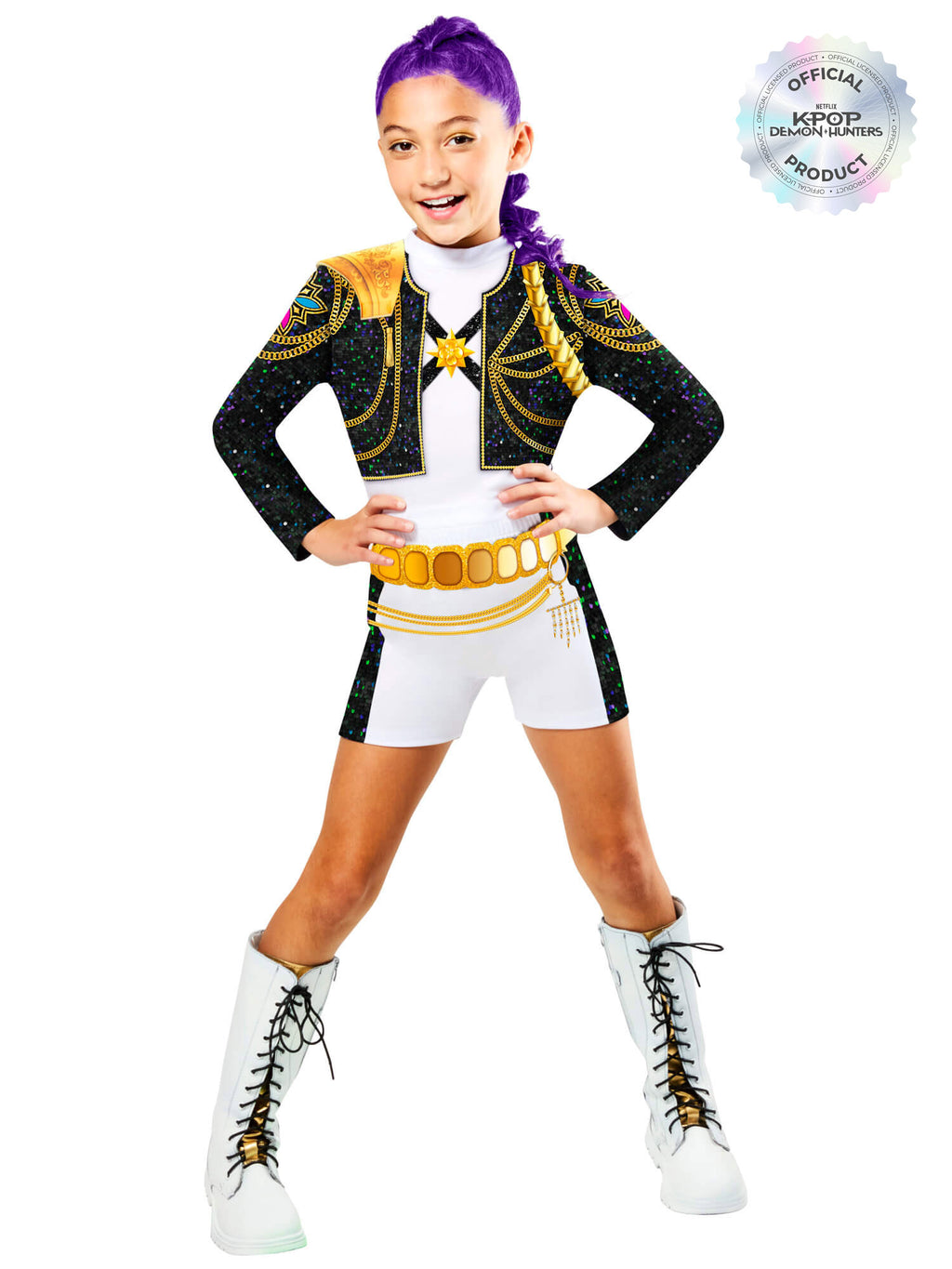 KPop Classic Rumi Golden Kids Costume