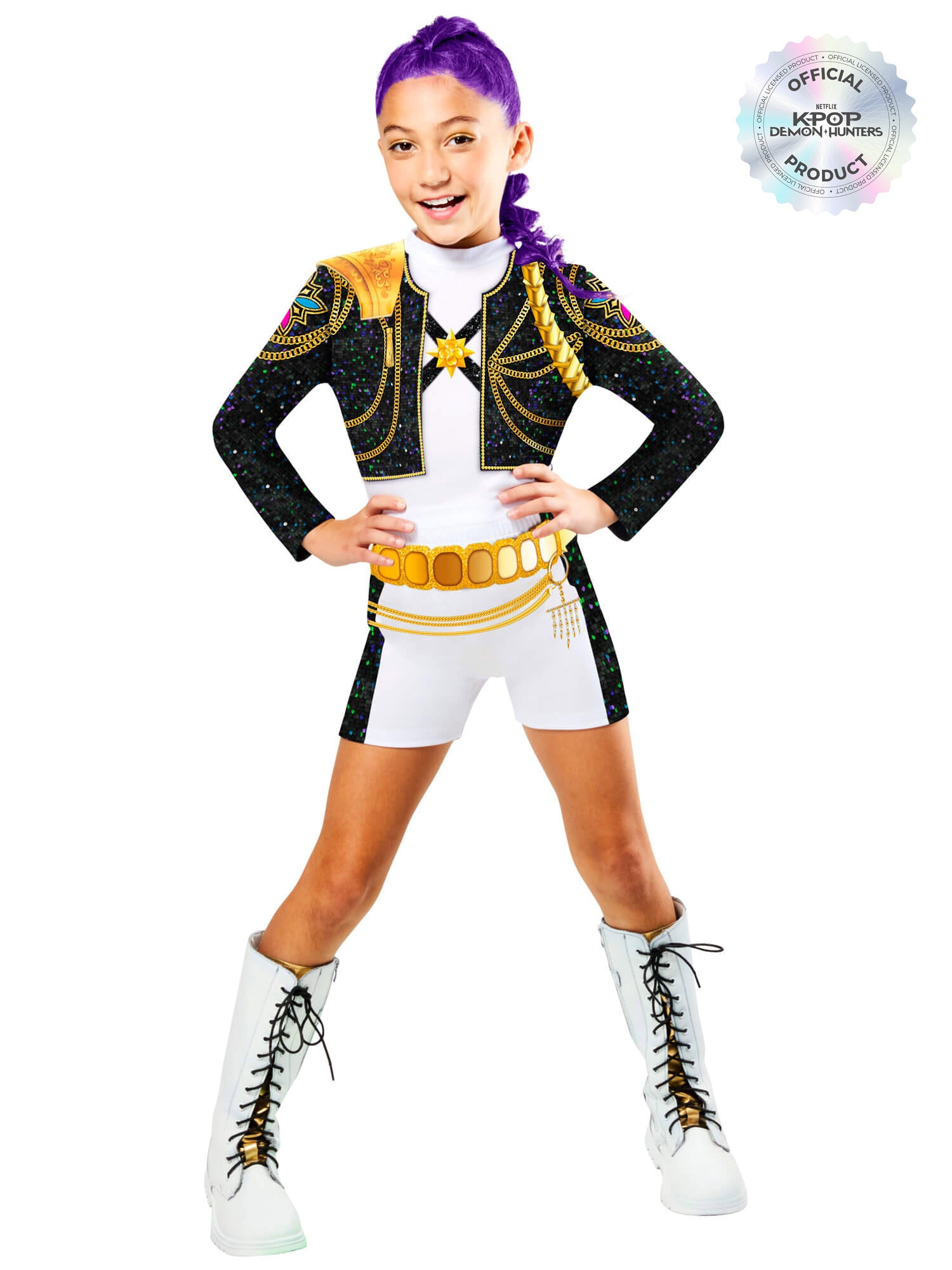 KPop Classic Rumi Golden Kids Costume