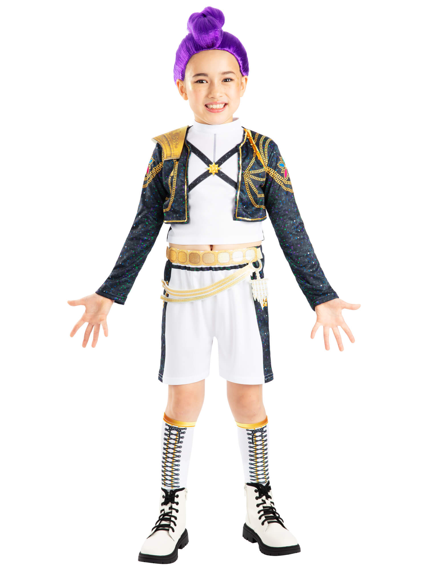 Kpop Dämonenjäger Rum Cosplay Kostüm, Anme Halloween Outft, Rum Kpop Dämonenjäger Rum Cosplay Kostüm, Anme Halloween Outft, Rum