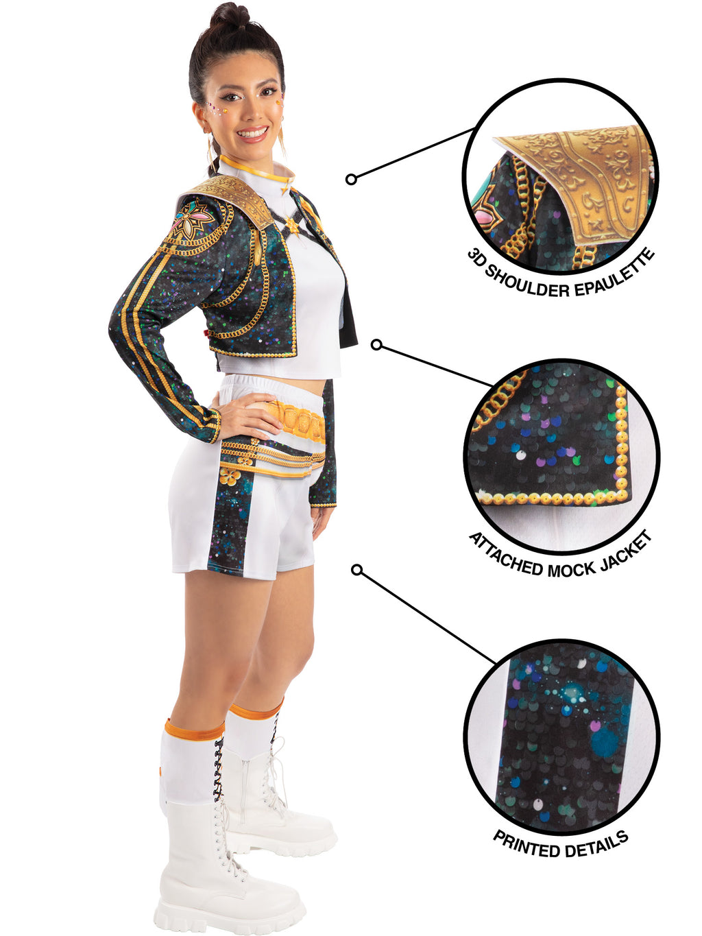KPop Classic Rumi Rumi Golden Classic Adult Costume