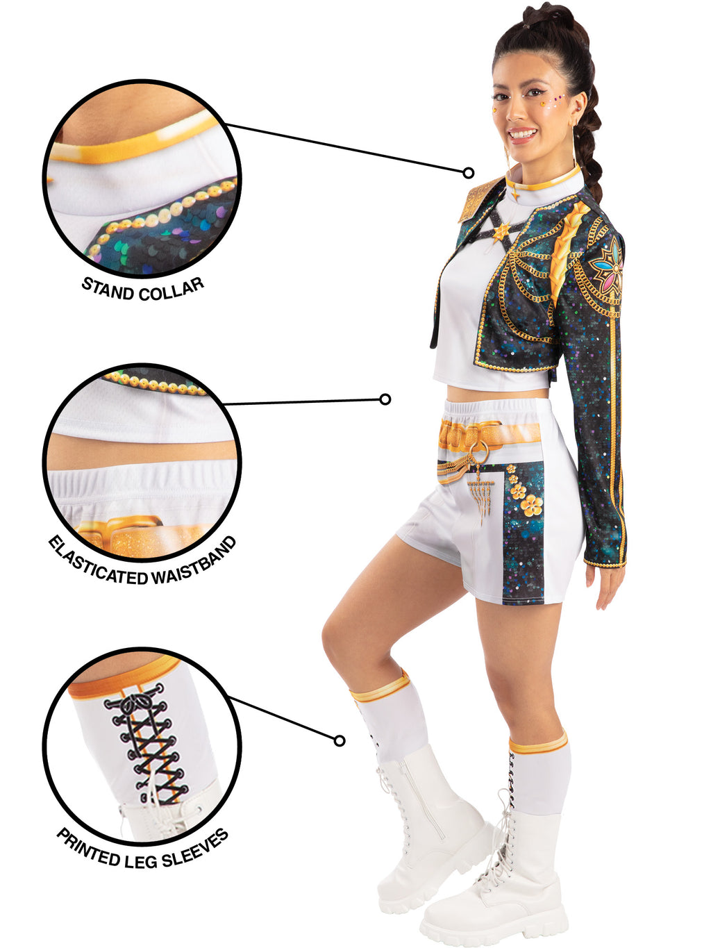 KPop Classic Rumi Rumi Golden Classic Adult Costume