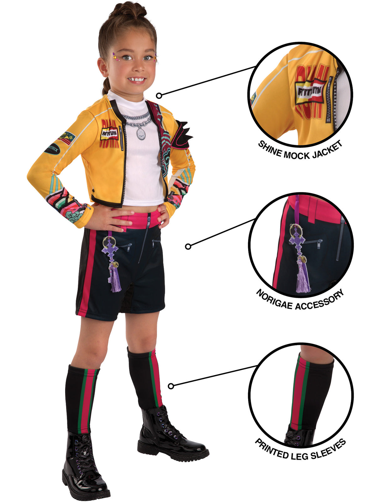 KPop Rumi Demon Hunters Kids Costume